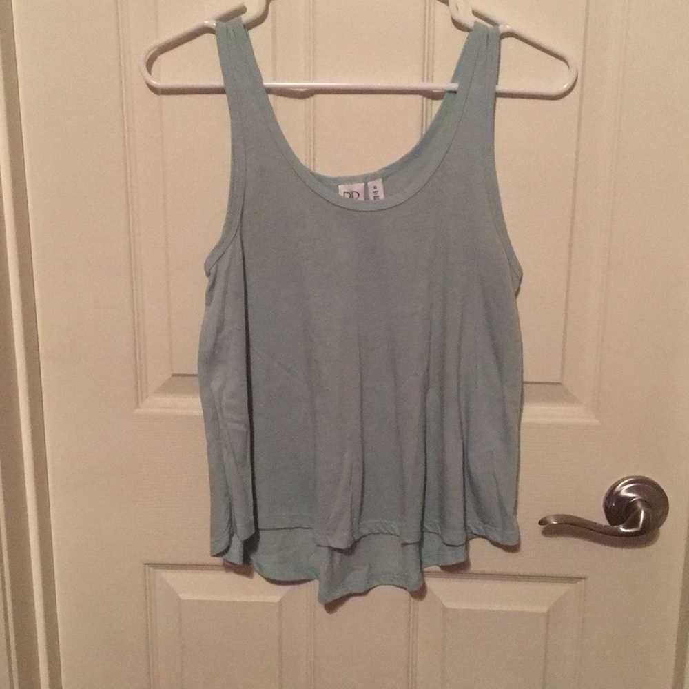 Light Blue/Turquoise Tank Top